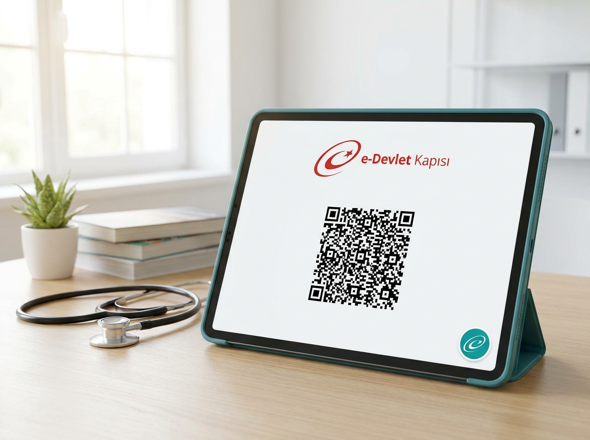 E-Devlet üzerinden alınan barkodlu MEB onaylı hijyen belgesi