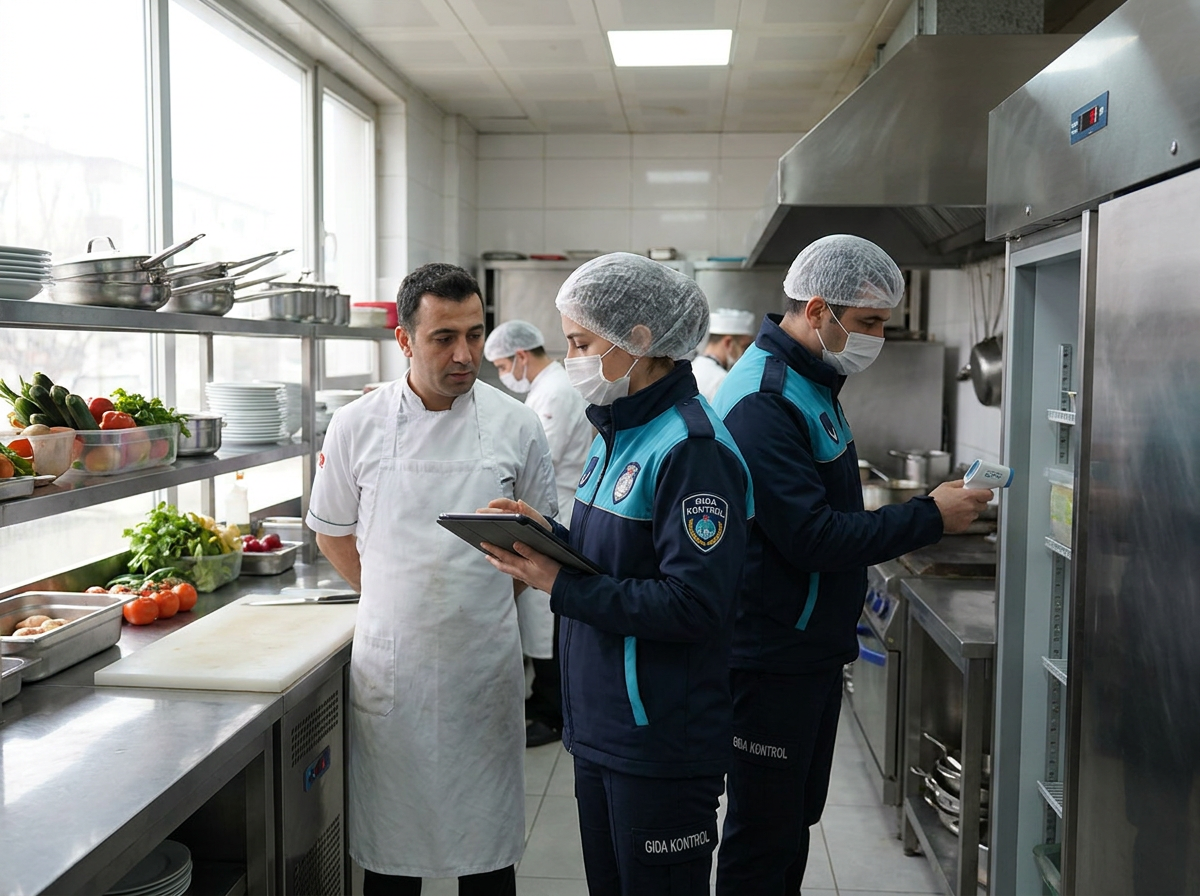 İlçe tarım gıda kontrol memurları restoran hijyen denetimi