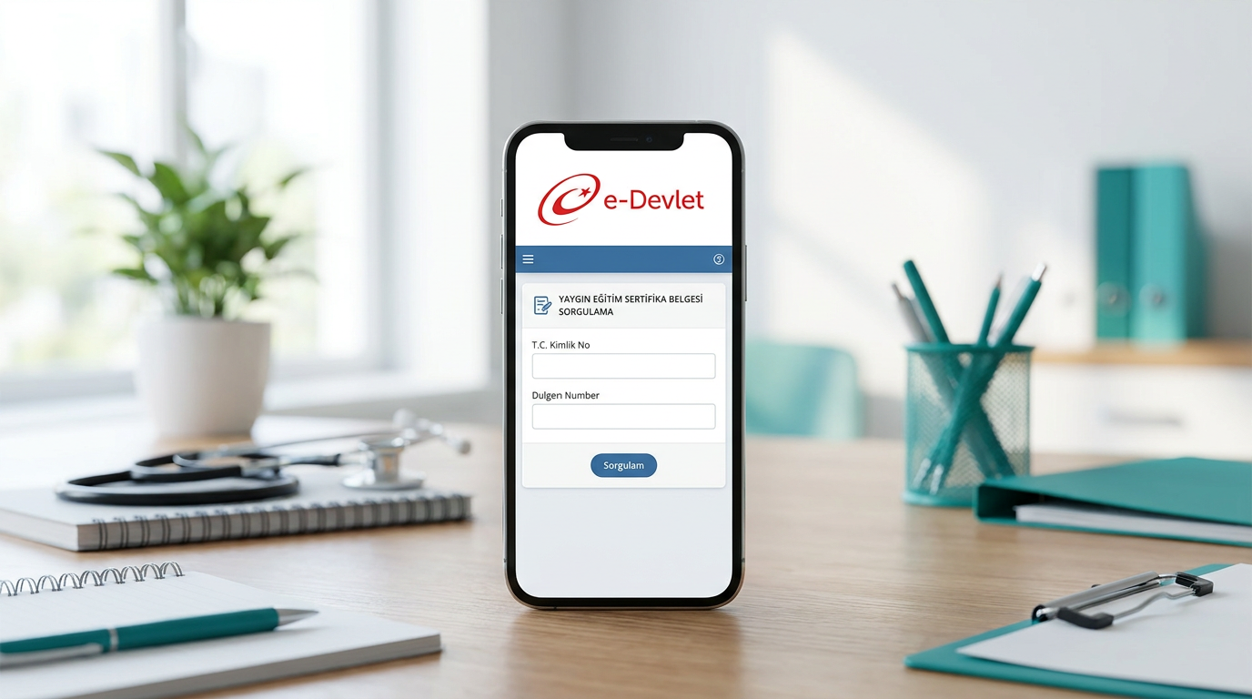 e-devlet hijyen belgesi sorgulama ekranı