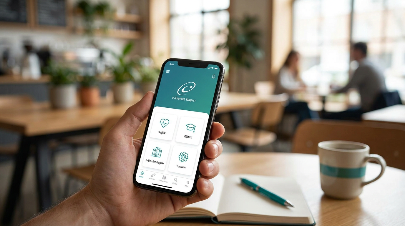 e-Devlet üzerinden hijyen sertifikası mobil sorgulama ekranı