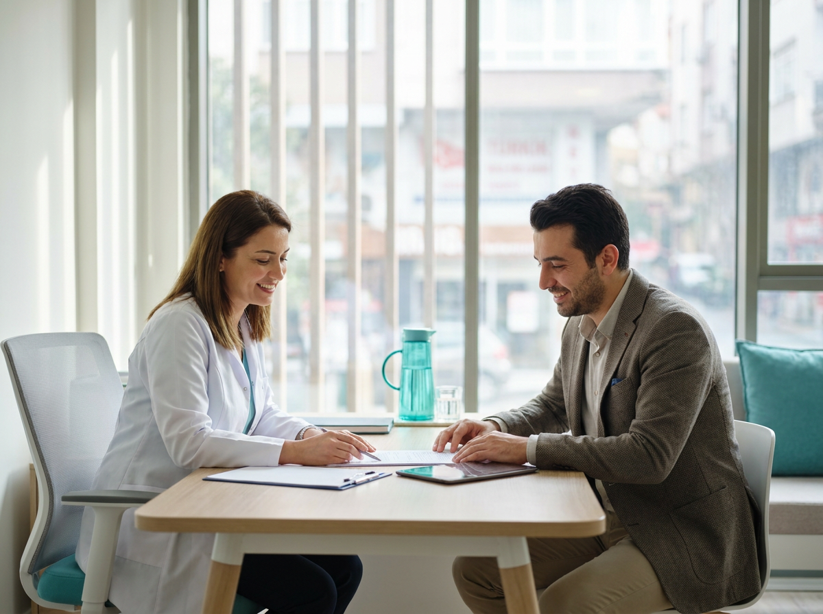 Portör testi pozitif çıkan personel için doktor danışmanlığı